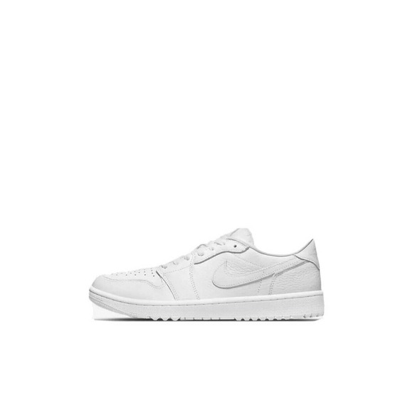 Nike Air Jordan 1 Retro Low Golf Triple White AJ1 Men’s Size 10.5 DD9315-101 New - Picture 3 of 11